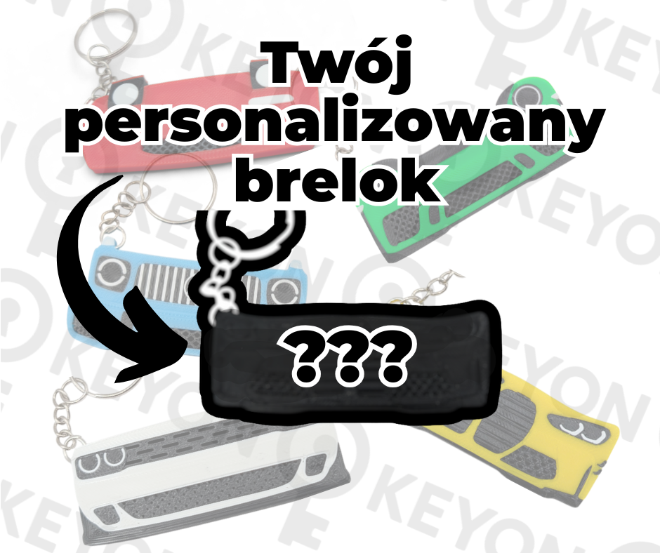 Twój personalizowany brelok